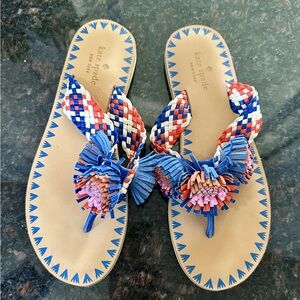 Kate Spade Colorful Woven Sandals